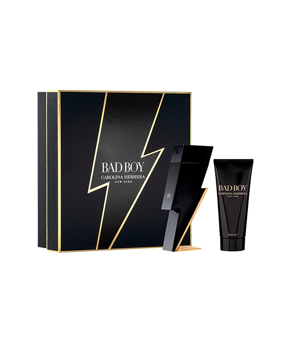 Carolina Herrera Bad Boy - Gift Set With 100ml EDT and 100ml Shower Gel