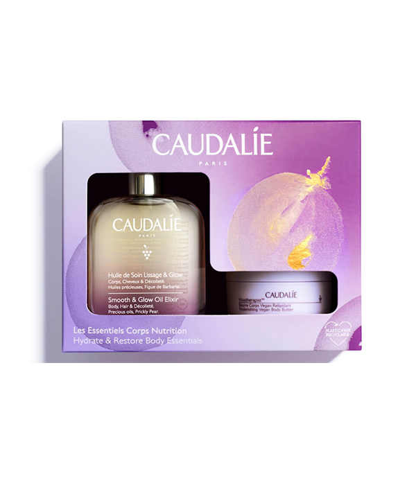 Caudalie Smooth & Glow Oil Elixir Set 