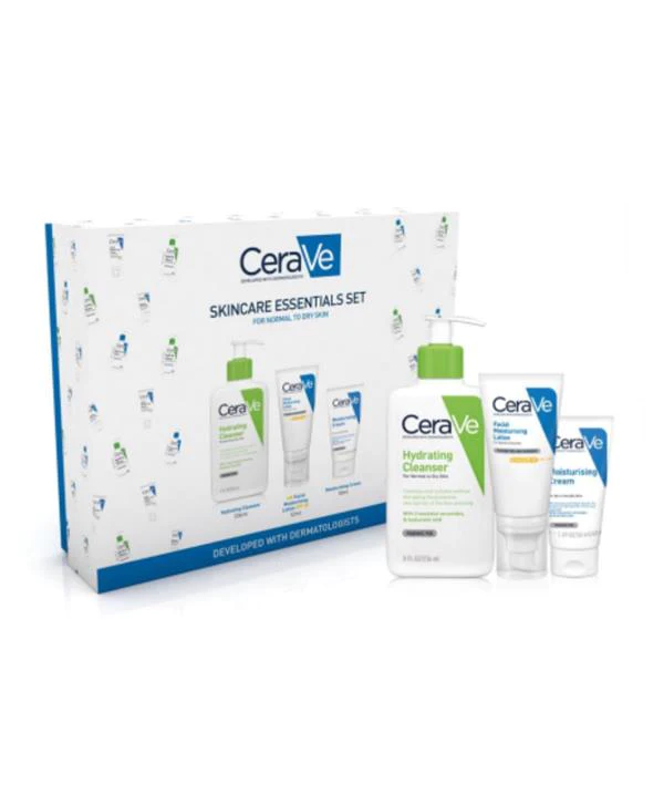 CeraVe Skincare Essential Set for Normal To Dry Skin