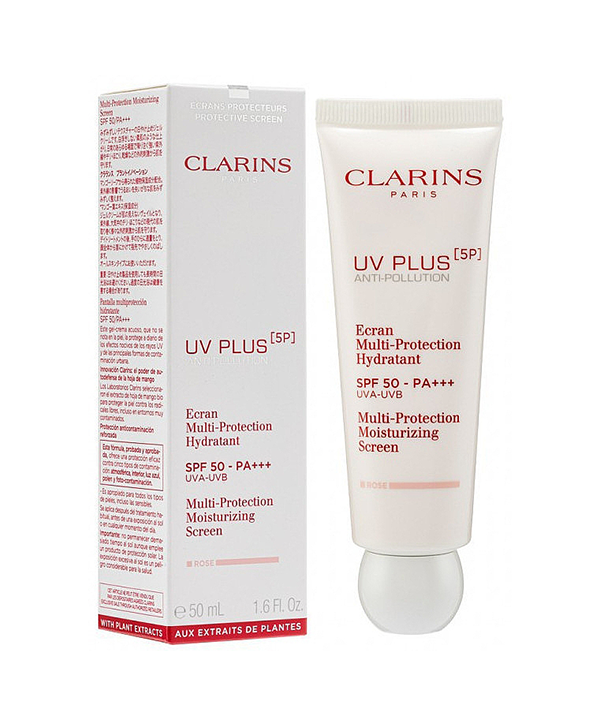 Clarins UV Plus Anti-Pollution Day Screen Multi-Protection Rose 50ML