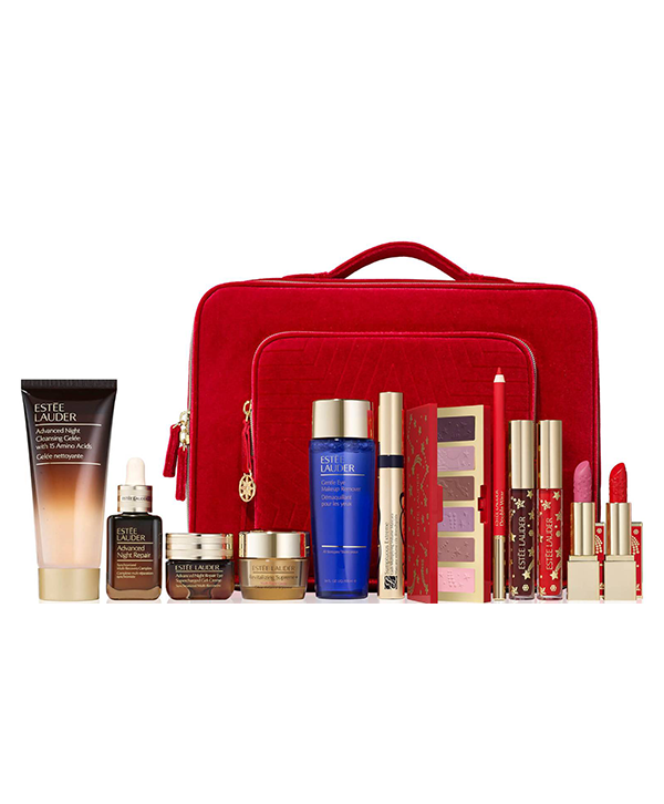 Estee Lauder Blockbuster Gift Set - Facial Care and Make-up Ritual Set