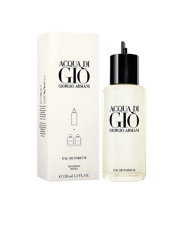 Giorgio Armani Acqua Di Gio For Men - 150ml Eau De Parfum Refill