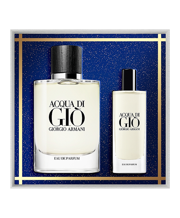 Giorgio Armani Acqua Di Gio For Men - 75ml Eau De Parfum Spray + 15ml Eau De Parfum Spray Set