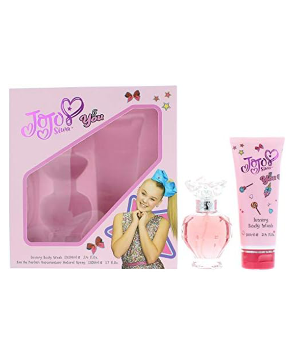 JoJo Siwa Be You - Gift Set With 50ml Eau De Parfum Spray With 100ml Luxury Body Wash