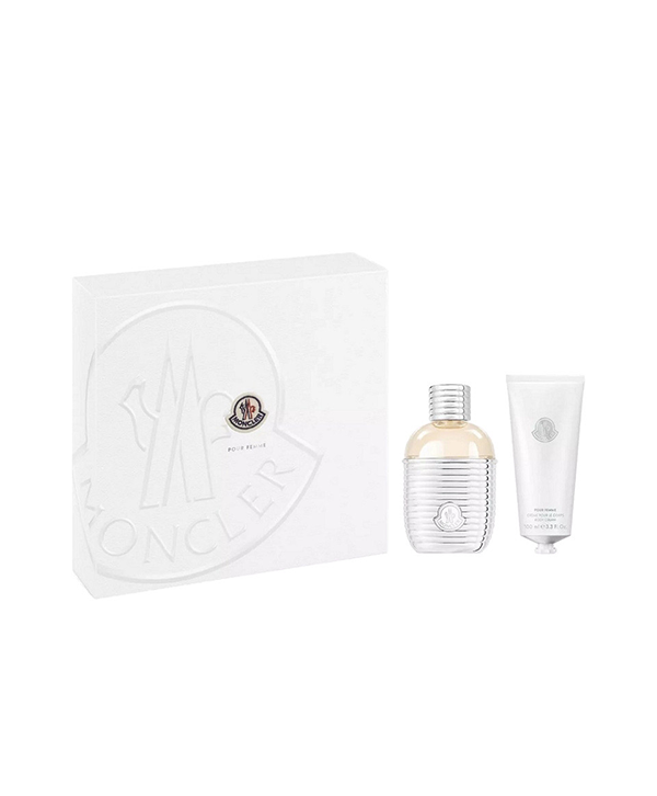 Moncler Pour Femme Gift Set 60ml EDP and Body Lotion 100ml