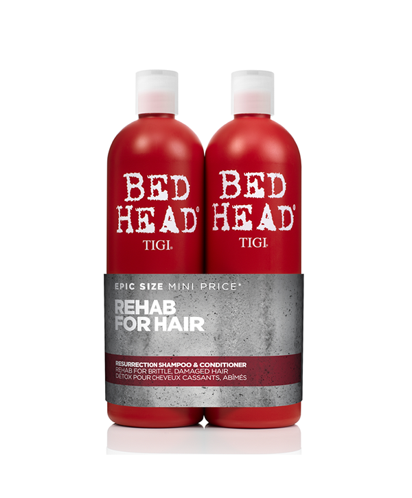 Tigi Bedhead Resurrection Tween Duo Shampoo and Conditioner 2 x 750ml.