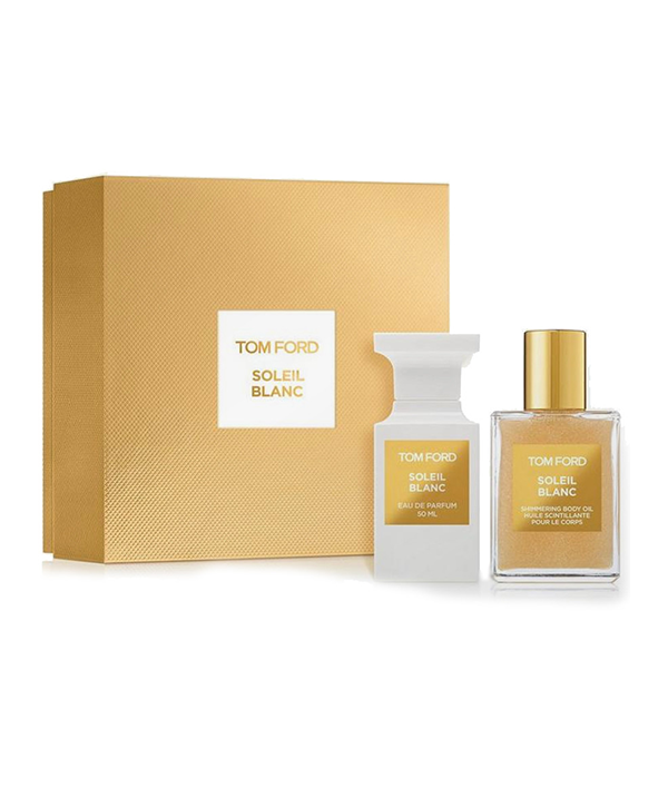 Tom Ford Soleil Blanc Gift Set 50ml EDP and 45ml Shimmering Body Oil